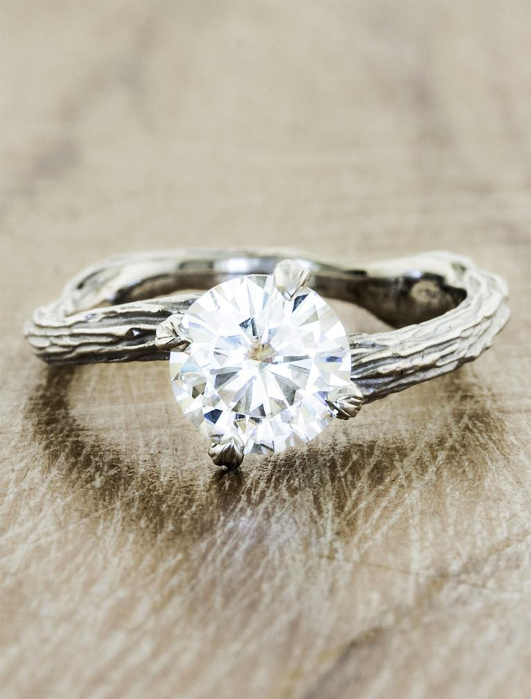 Nature Inspired Wedding Rings
 Laurel