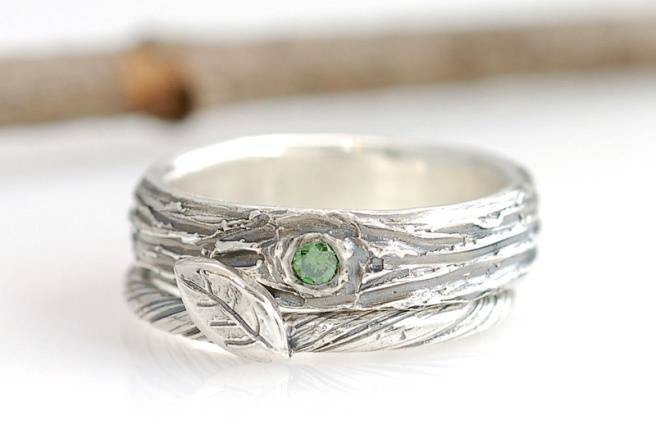 Nature Inspired Wedding Rings
 Nature Inspired Wedding Rings by Beth Cyr Jewelry