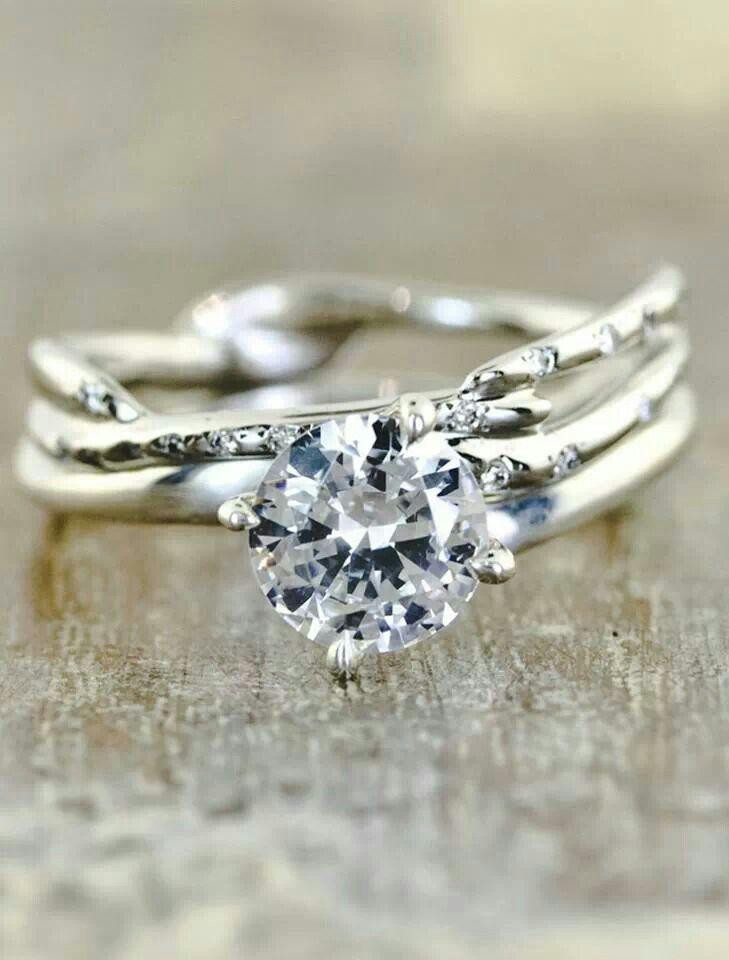 Nature Inspired Wedding Rings
 Nature Inspired Wedding Rings