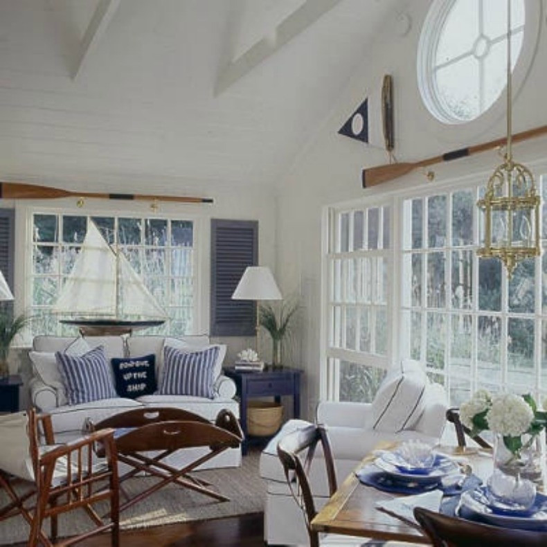 Nautical Living Room Ideas
 Coastal Home Inspirations on the Horizon Nautical Rooms