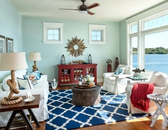 Nautical Living Room Ideas
 coastal decorating tips