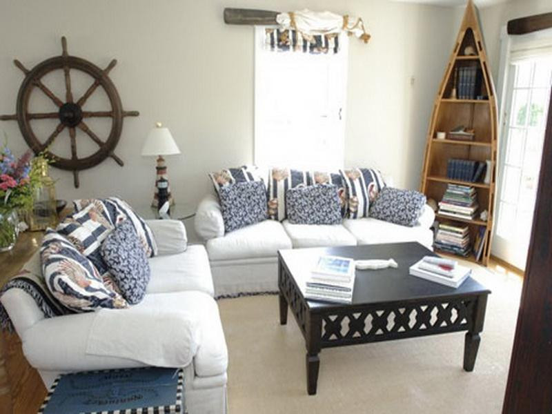 Nautical Living Room Ideas
 Bring the Shore Into Home With Beach Style Living Room