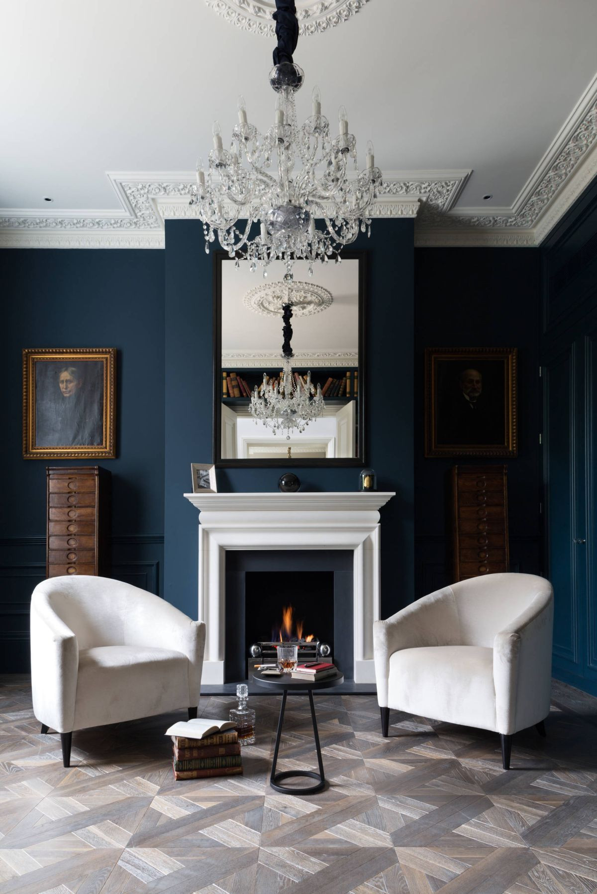 Navy Blue Walls Living Room
 29 Blue Living Rooms Made For Relaxing