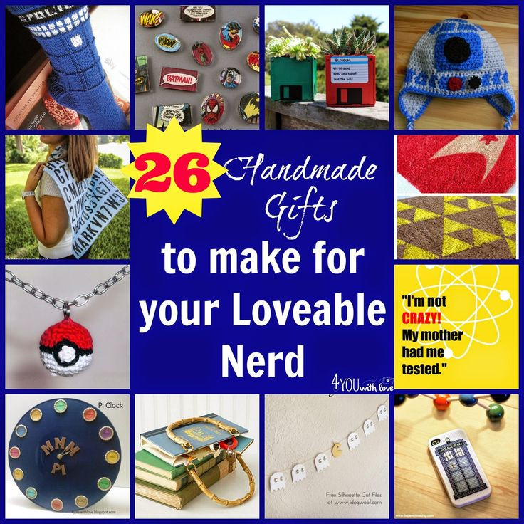 Nerd Gift Ideas For Boyfriend
 125 best images about Gifts to make for Men on Pinterest