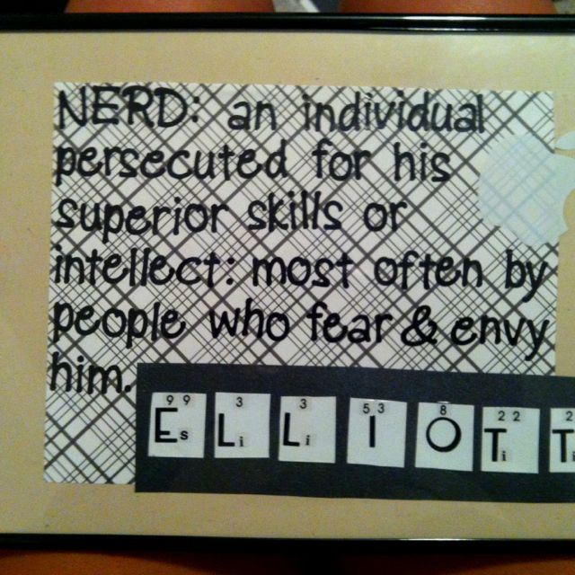 Nerdy Gift Ideas For Boyfriend
 Birthday present I made for my nerdy science loving