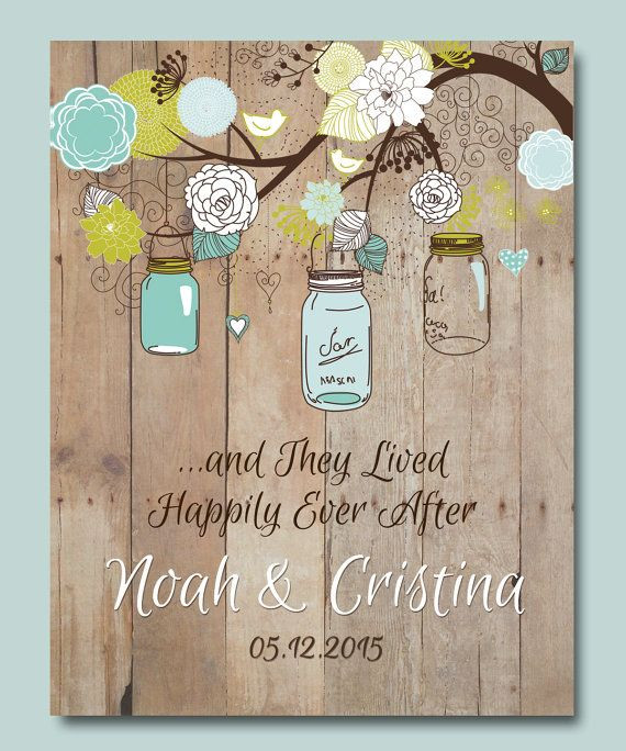 New Home Gift Ideas For Couples
 1st Anniversary Gift Personalized Wedding t Mason Jar