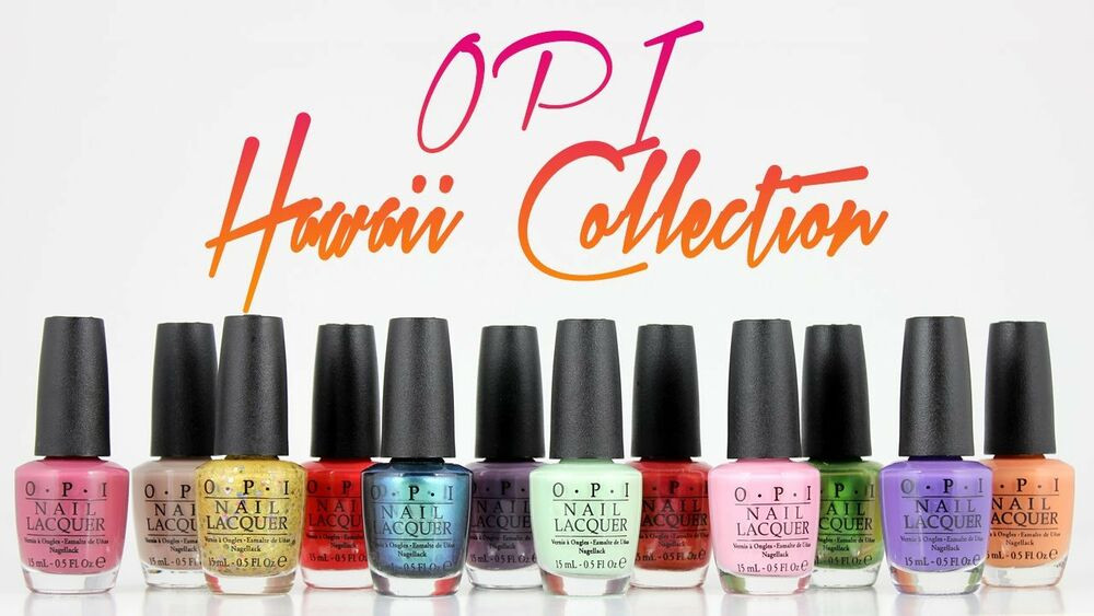 New Summer Nail Colors
 New OPI Spring Summer 2015 HAWAII Collection Nail Polish