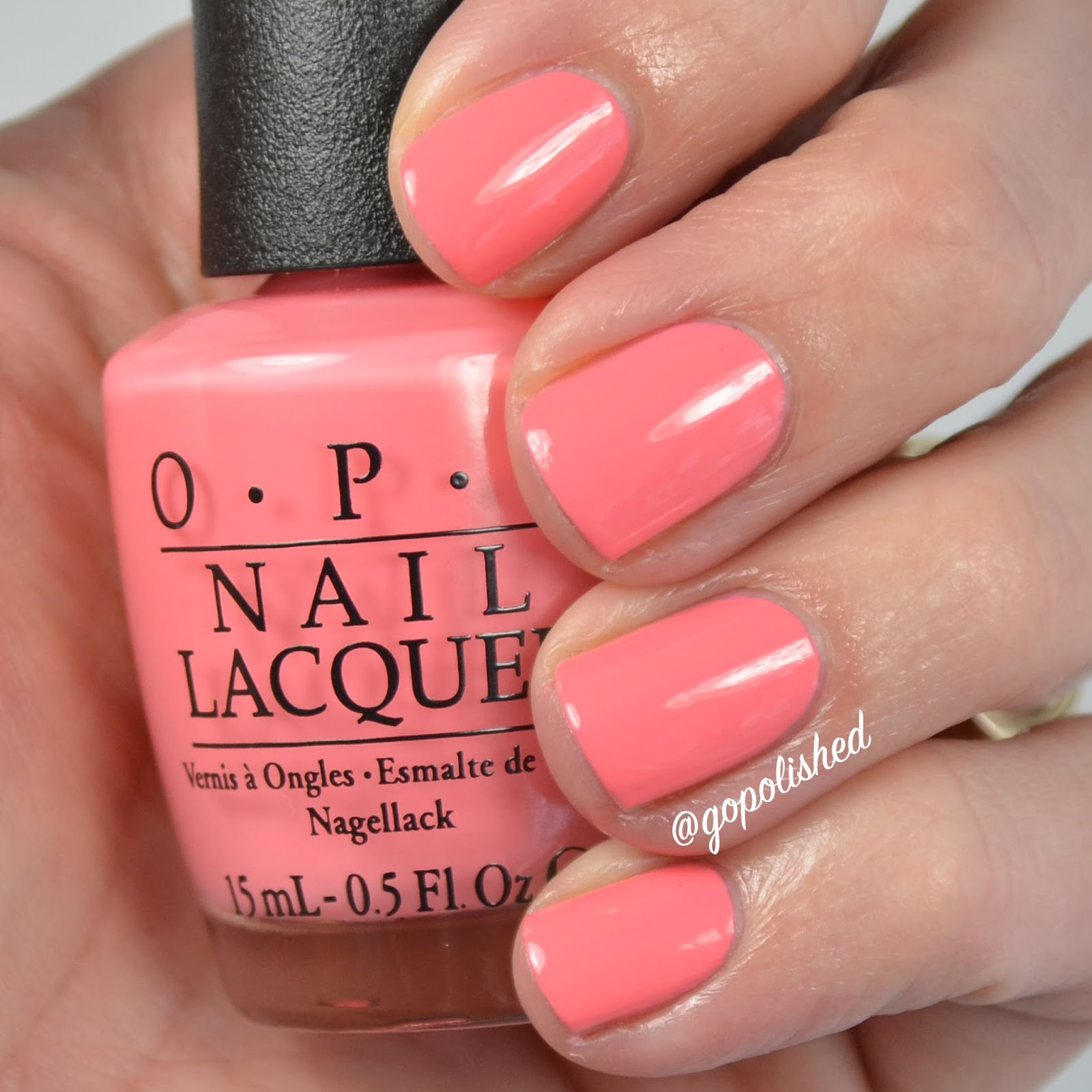 New Summer Nail Colors
 Go Polished OPI New Orlean parisons