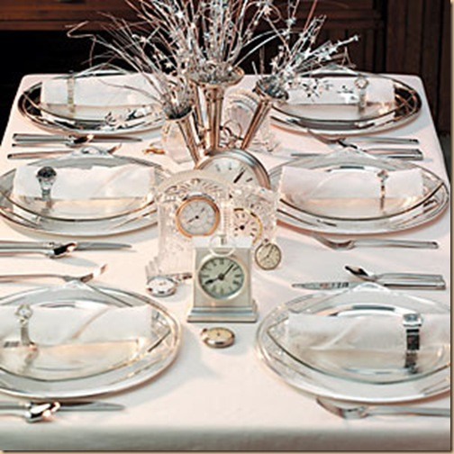 New Year Dinner Party Ideas
 2013 New Years Eve Dinner Party Table Setting Ideas