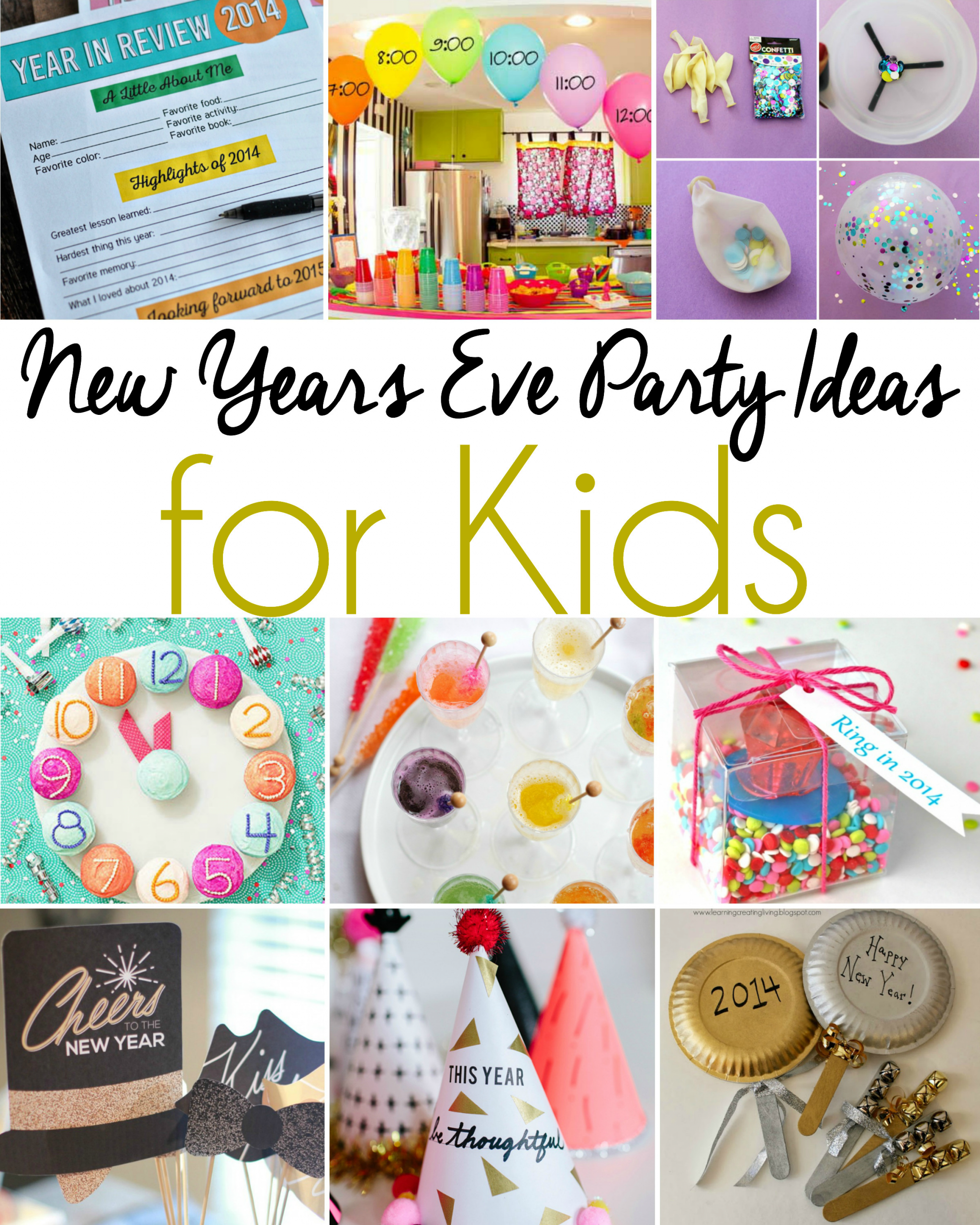 New Year Eve Party For Kids
 New Years Eve Party Ideas for Kids