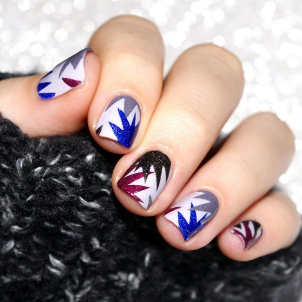 New Year Nail Ideas
 55 Easy New Years Eve Nails Designs and Ideas 2018