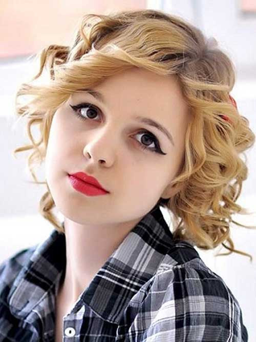Nice Haircuts For Curly Hair
 Best Curly Short Hairstyles For Round Faces