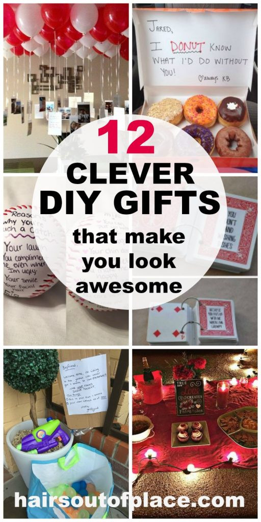 No Money Gift Ideas For Boyfriend
 14 Amazing DIY Gifts for Boyfriends That are Sure to Impress