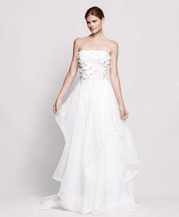 Nordstrom Wedding Dress
 2013 wedding dress Reem Acra for Nordstrom bridal gowns 7