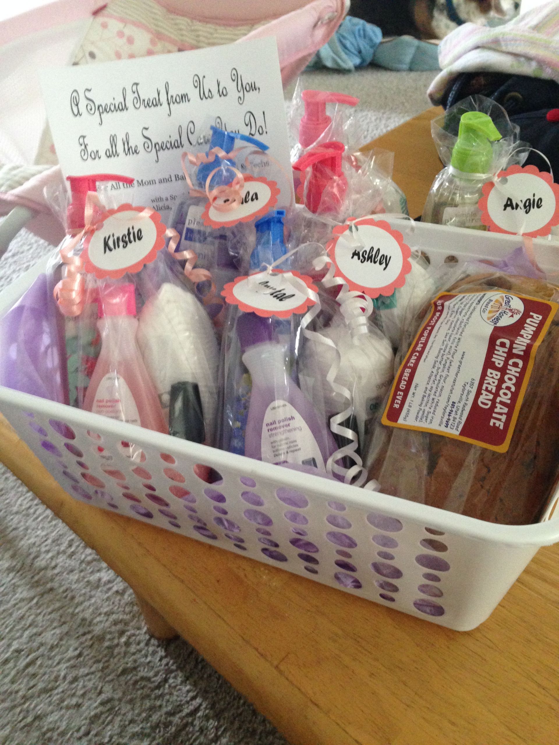 Nursing Gift Basket Ideas