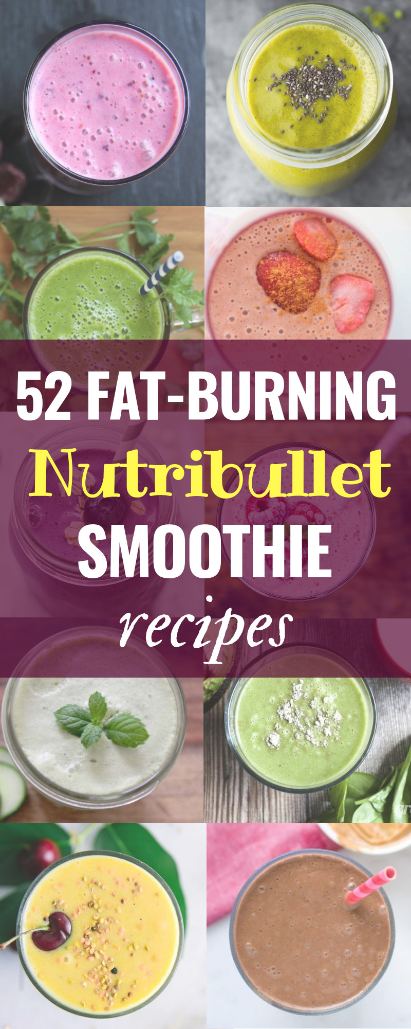 Nutribullet Recipes For Weight Loss
 Put your new Nutribullet to good use with these 52