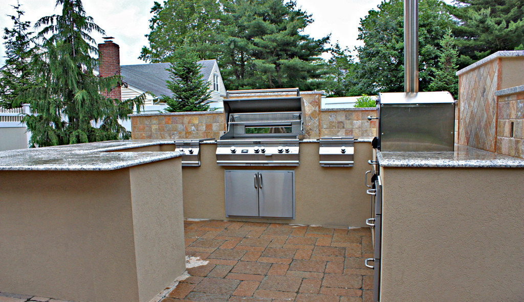 Nyc Fireplaces &amp; Outdoor Kitchens
 Recent Installation Fire Magic Outdoor Kitchen