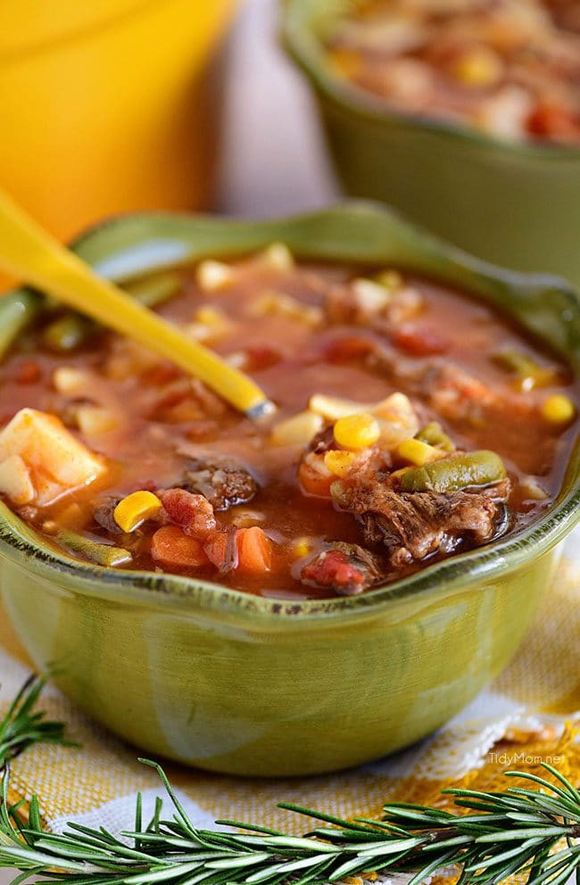 Old Fashioned Vegetable Beef Soup Recipes
 Old Fashioned Ve able Beef Soup Just Like Grandma Made
