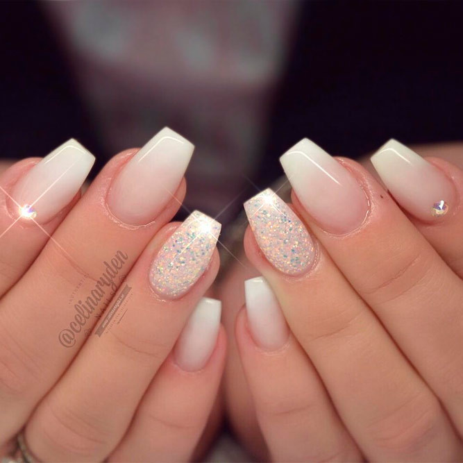 Ombre Wedding Nails
 Hot Pretty Nails For Weddings