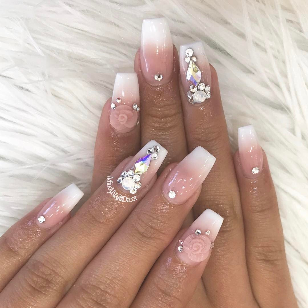 Ombre Wedding Nails
 30 Fairy Like Wedding Nails For Your Big Day Wild About