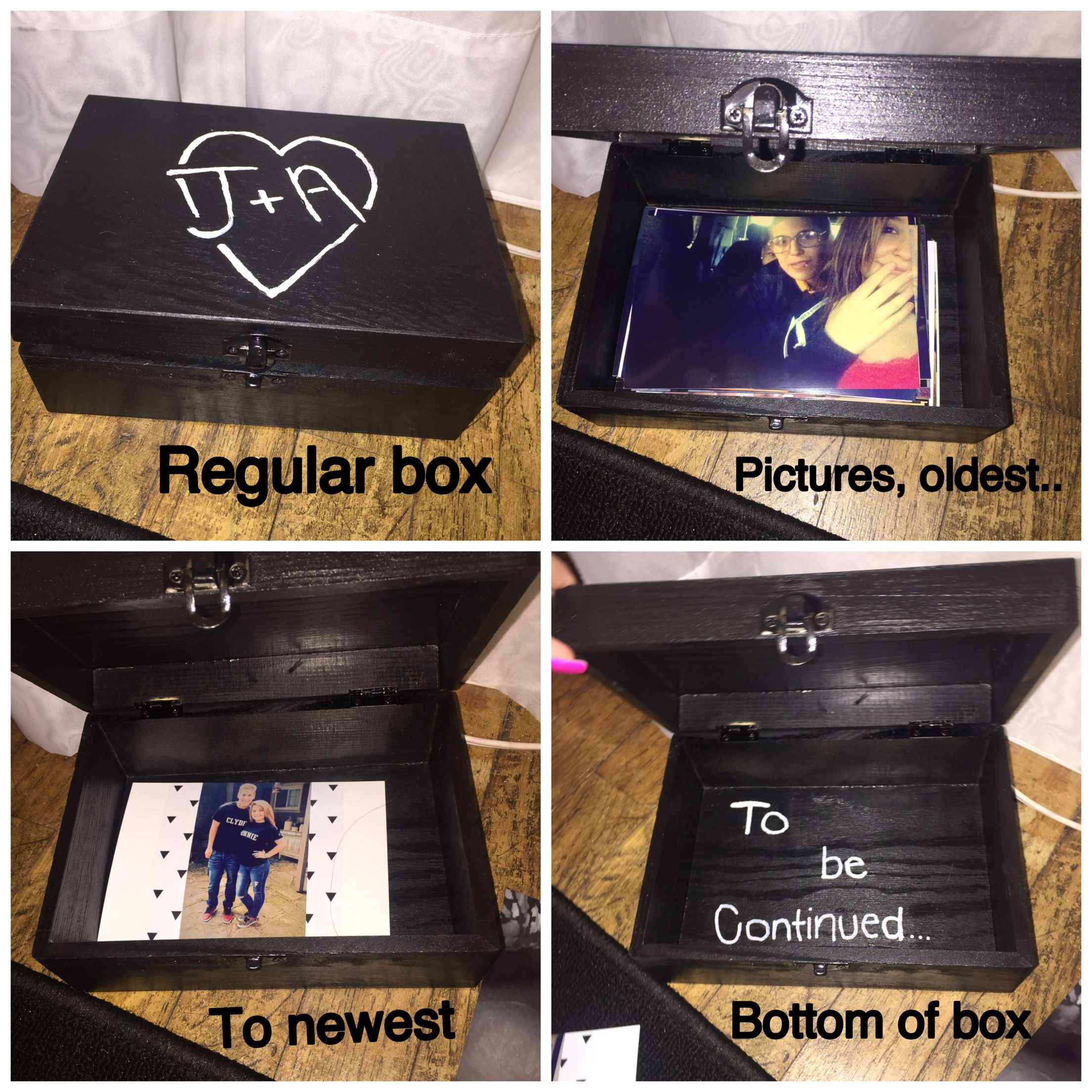 One Year Anniversary Gift Ideas For Girlfriend
 DIY cute t for boyfriend