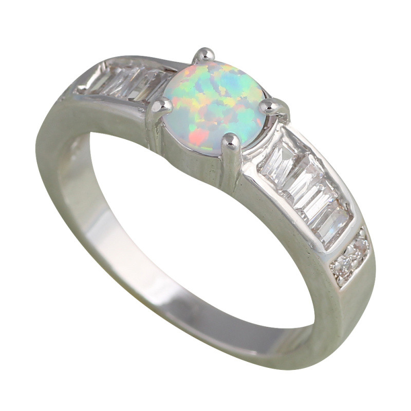 Opal Wedding Rings For Women
 Hot selling Designer Silver Stamped fashion jewelry
