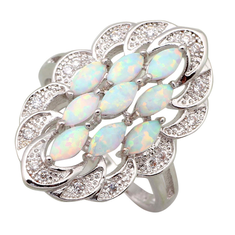 Opal Wedding Rings For Women
 High quality Gallant Fashion Opal rings Wedding rings for