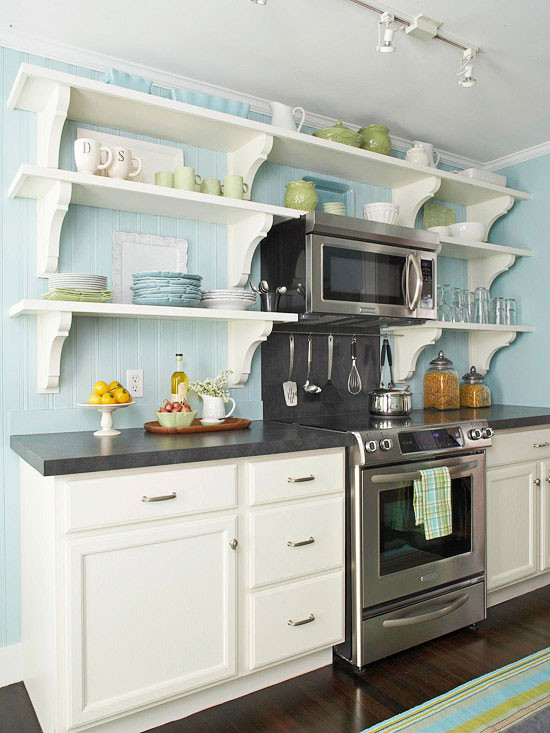 Open Shelves Kitchen Design Ideas
 Open Kitchen Shelving Tips and Inspiration