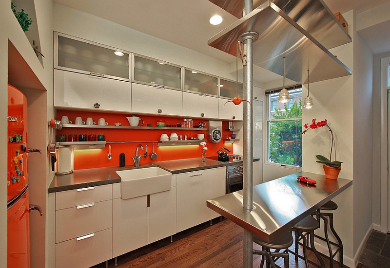 Orange Backsplash Kitchen
 Kitchen Backsplash Ideas A Splattering The Most