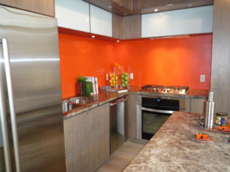 Orange Backsplash Kitchen
 Orange Kitchen Backsplash Install Ideas