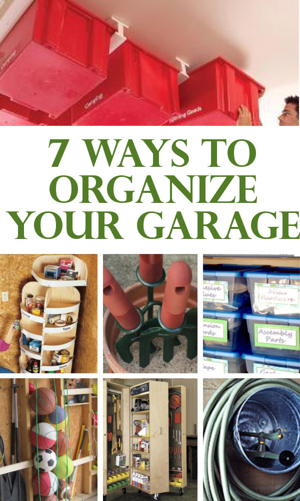 Organize My Garage
 DIY Home Sweet Home 7 ways to organize your garage