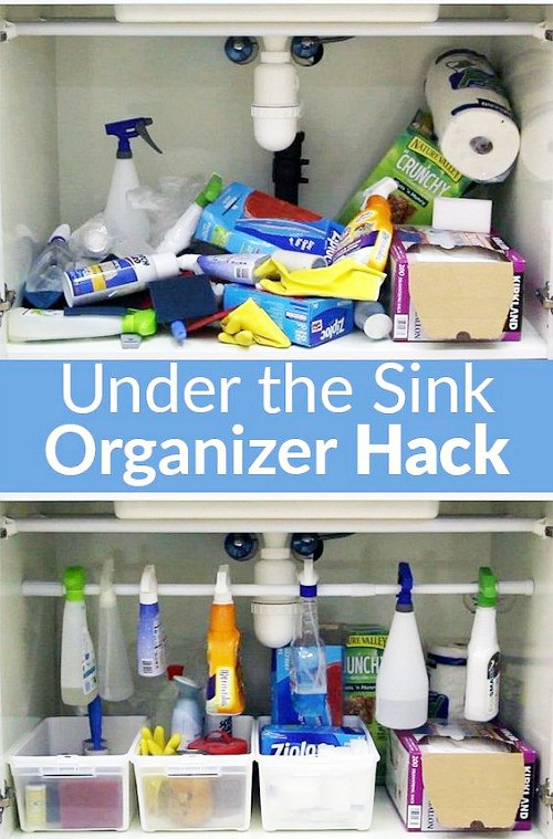 Organize Under Kitchen Sink
 How To Organize Under The Kitchen Sink