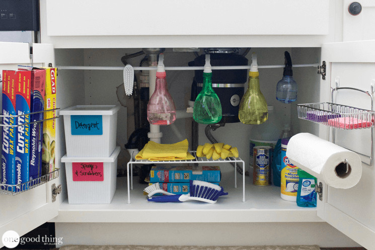 Organize Under Kitchen Sink
 5 Easy Ways To Organize The Space Under Your Kitchen Sink