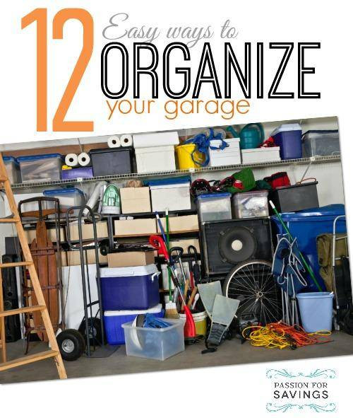 Organize Your Garage
 12 Easy Ways to Organize Your Garage