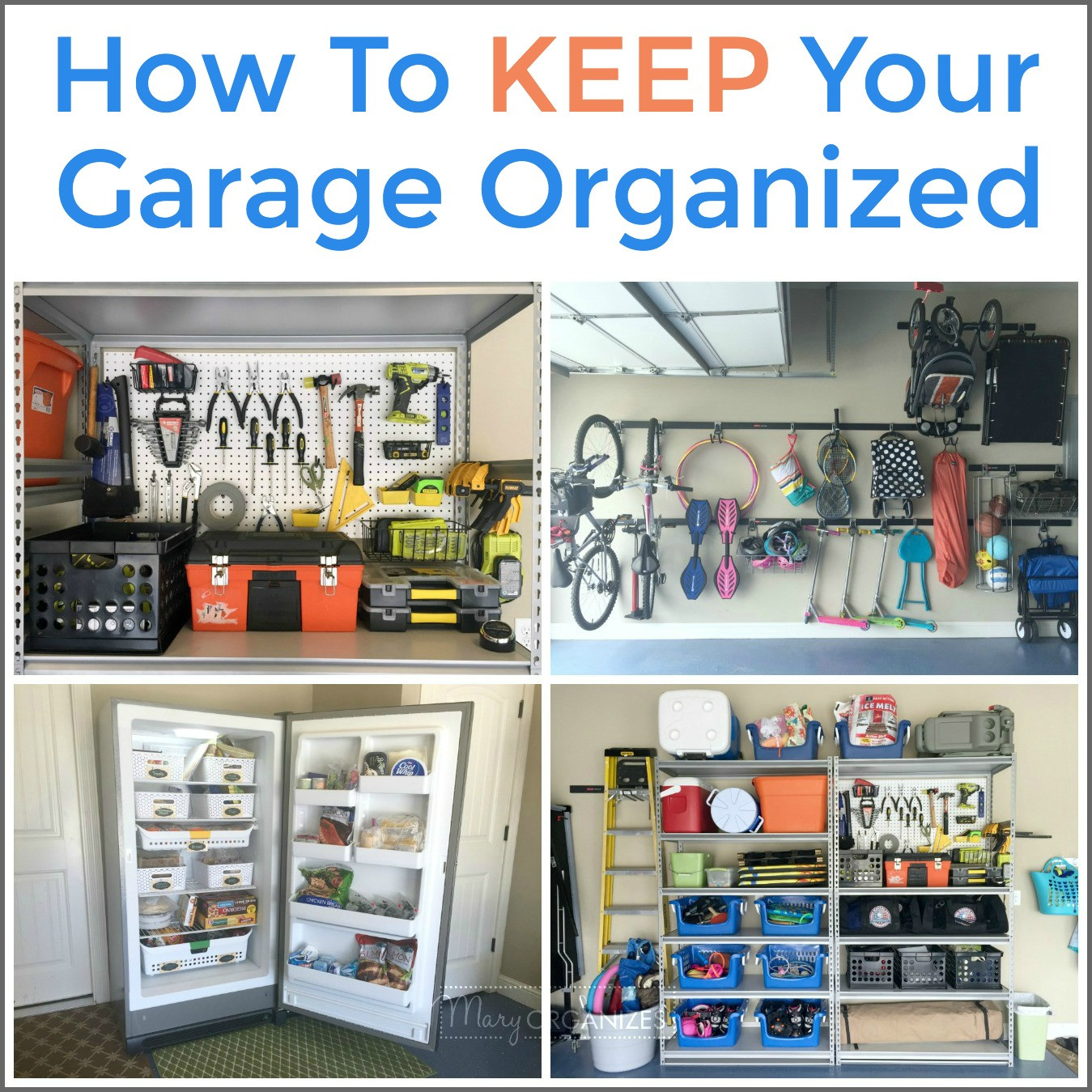 Organize Your Garage
 Garage Organizing How To Hang Bikes Scooters Ripsticks