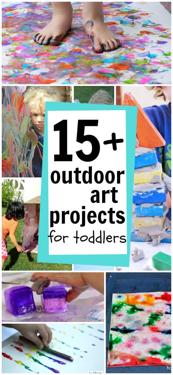 Outdoor Art Projects
 Outdoor Art for Toddlers I Can Teach My Child