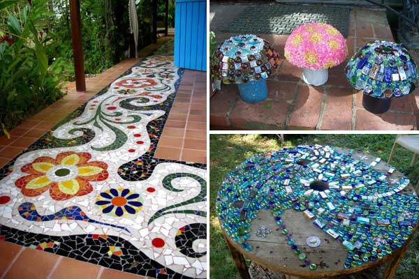 Outdoor Art Projects
 28 Stunning Mosaic Projects for Your Garden