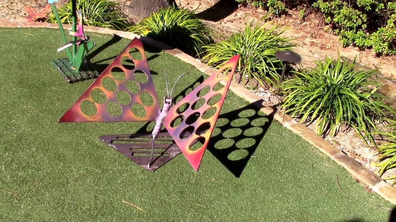 Outdoor Art Projects
 recycled garden art ideas scrap metal sculpture projects
