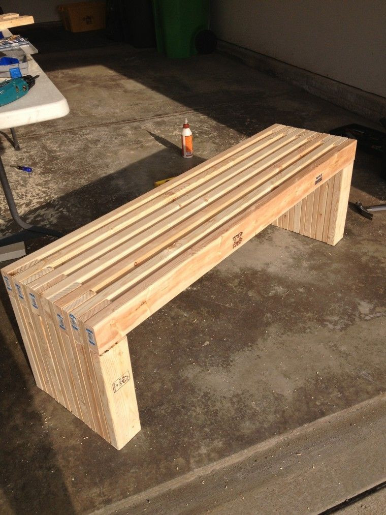 Outdoor Bench DIY
 16 Amazing Diy Garden Benches Foto Design