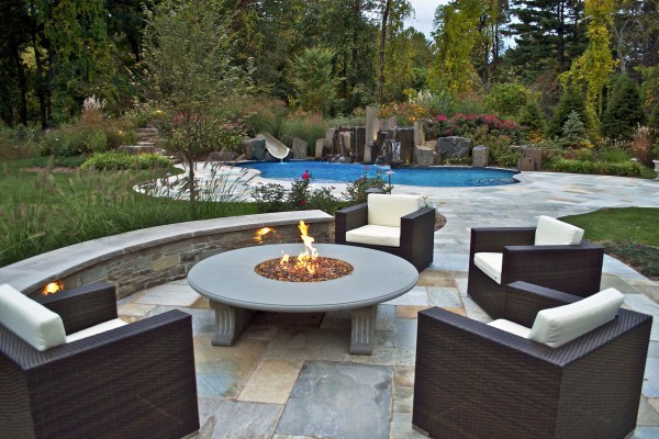 Outdoor Fireplace Or Fire Pit
 Outdoor Fireplace Fire Pit Design Installation Northern NJ
