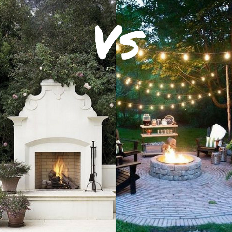 Outdoor Fireplace Vs Fire Pit
 Outdoor Fireplace vs Fire Pit