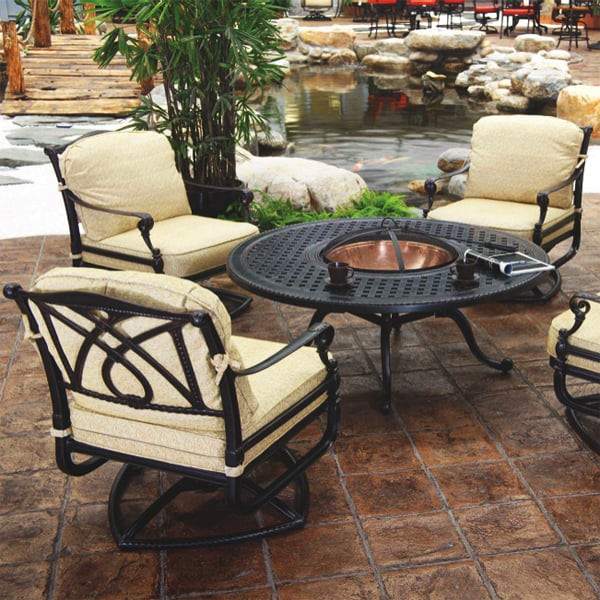 Outdoor Furniture With Fire Pit
 Grand Terrace Fire Pit Set