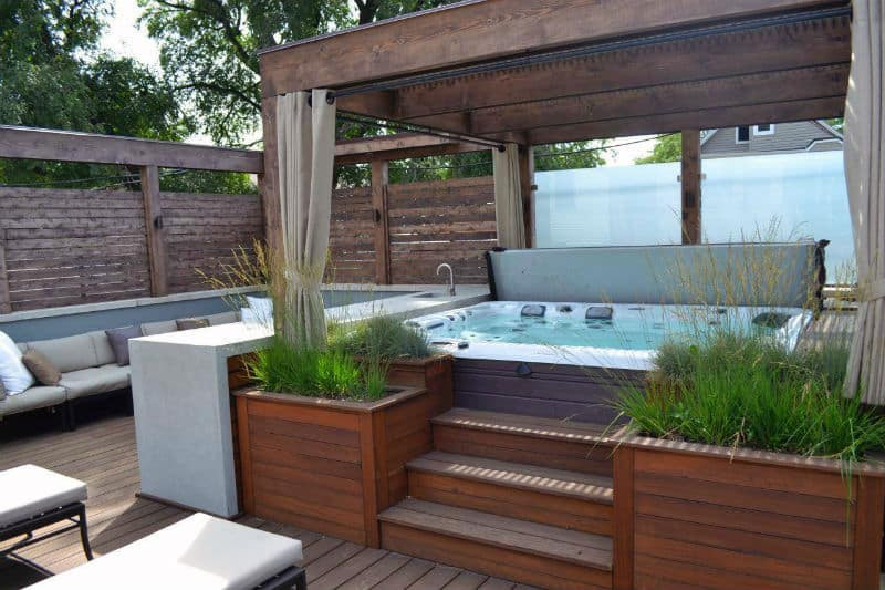 Outdoor Hot Tub Landscaping Ideas
 30 Stunning Garden Hot Tub Designs