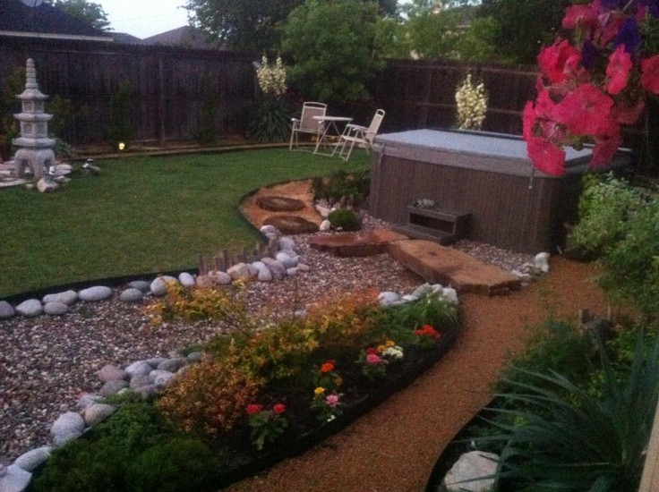 Outdoor Hot Tub Landscaping Ideas
 76 best Hot Tubs Jacuzzi images on Pinterest