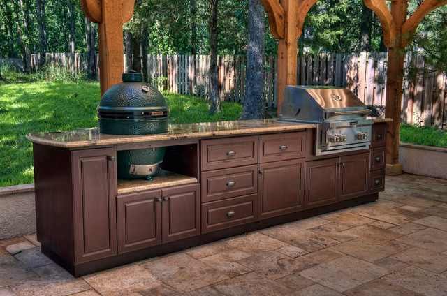 Outdoor Kitchen Cabinet Plans
 Select Outdoor Kitchen Custom Cabinets Traditional