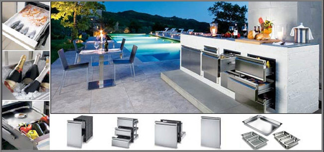 Outdoor Kitchen Components
 Ronda Outdoors Outdoor Kitchen ponents from Italy