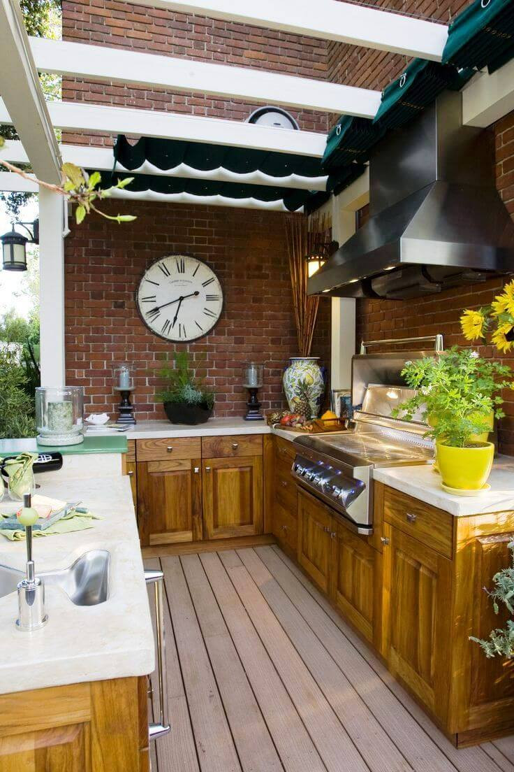 Outdoor Kitchen Decor
 20 Elegant Outdoor Kitchen Design Ideas Will Amaze You