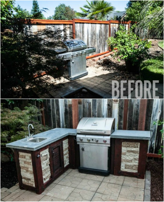 Outdoor Kitchen DIY
 15 Amazing DIY Outdoor Kitchen Plans You Can Build A