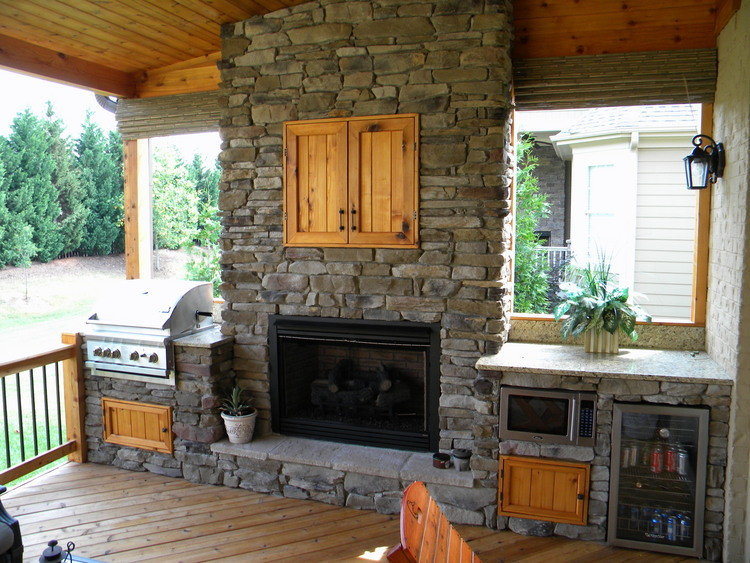 Outdoor Kitchen Fireplace
 Design Diva Home Staging & Design Pool Plans Outdoor
