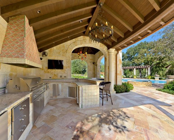 Outdoor Kitchen Ideas
 Outdoor Kitchen Designs Featuring Pizza Ovens Fireplaces